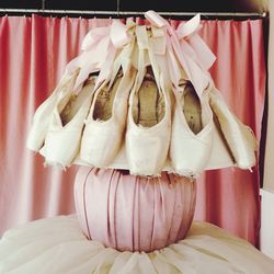 Close-up of food on table