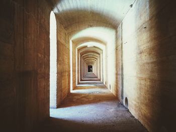 Corridor of building