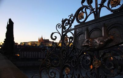 View of ornate building against sky