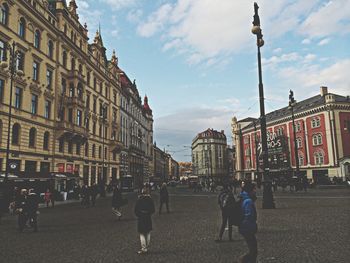 City buildings against sky