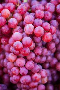 Full frame shot of grapes