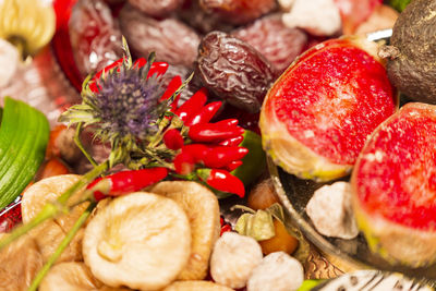 Close-up of strawberries