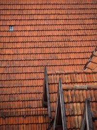 Full frame shot of roof