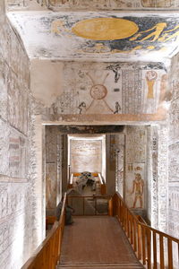 Corridor of temple