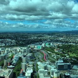 Aerial view of cityscape