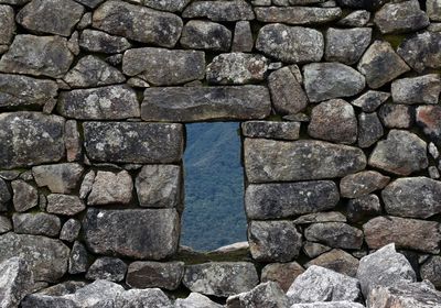 Full frame shot of stone wall