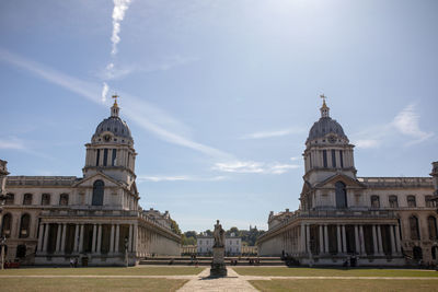 View of historic building against sky