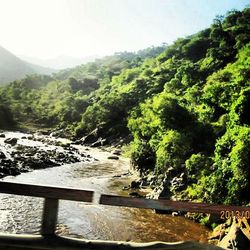 Scenic view of mountains