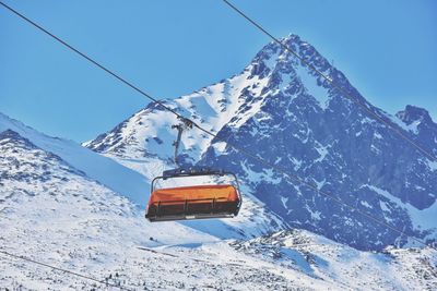 Ski resort in high tatras in slovakia