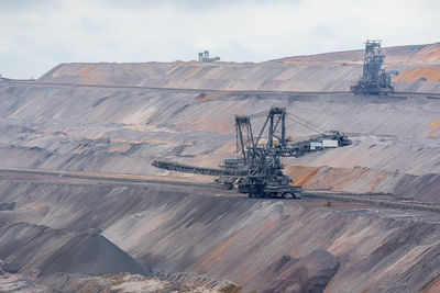 A lignite mine or lignite quarry is a open-cast mine where lignite is extracted. brown coal mines 