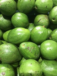 Full frame shot of fruits