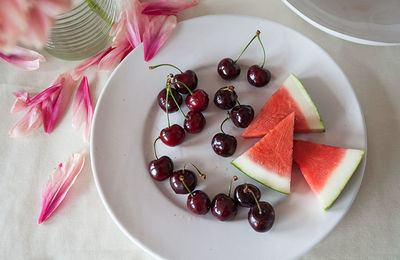 Close-up of food in plate