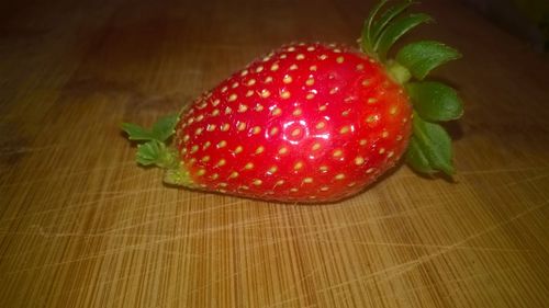 Close-up of strawberries