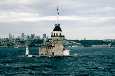 Maiden's tower in istanbul