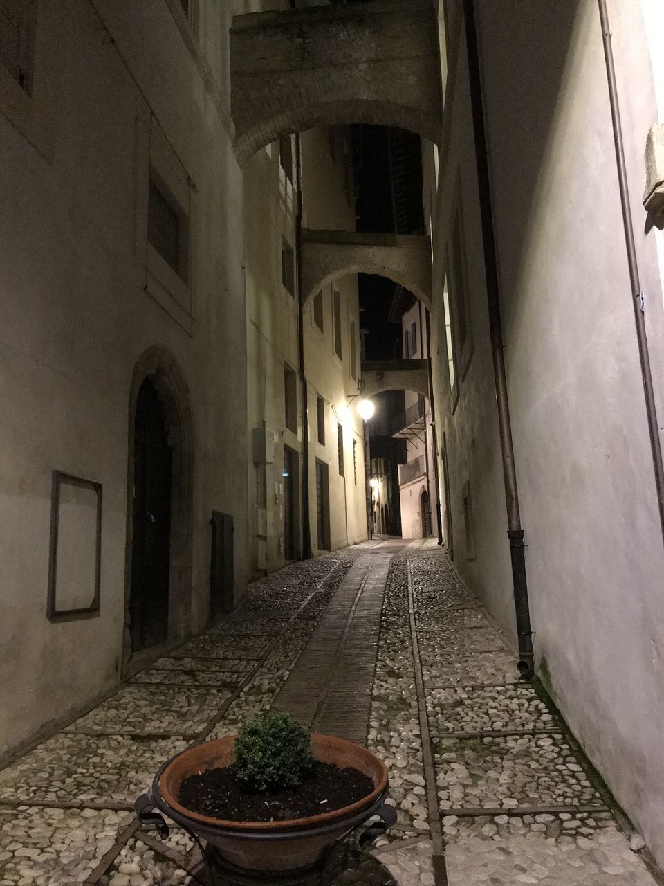 NARROW ALLEY AMIDST BUILDINGS