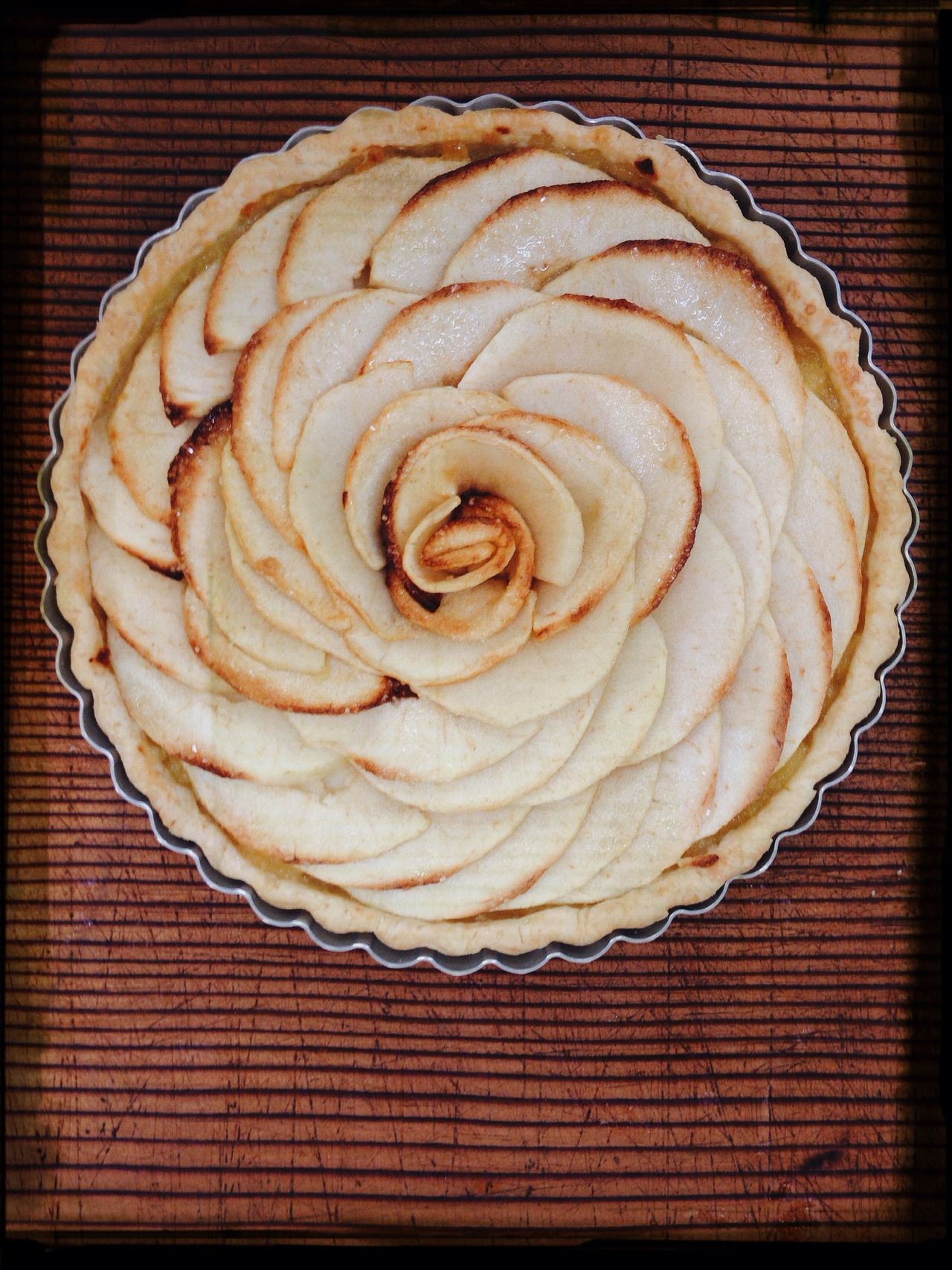 Tarte Normande aux Pommes