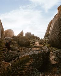 Panoramic view of landscape against sky