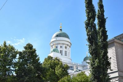 Low angle view of building against sky