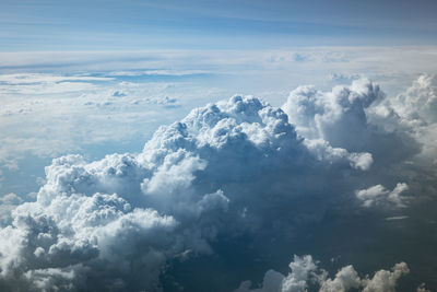 Low angle view of clouds in sky