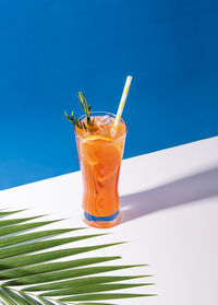 Close-up of drink on table