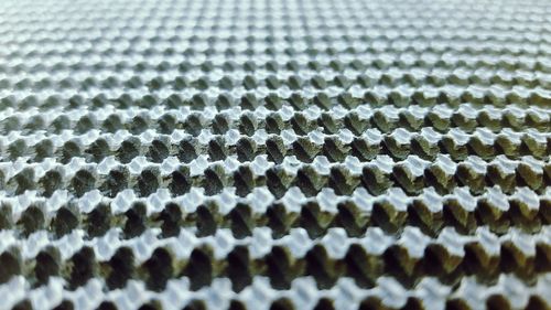 Full frame shot of metal grate
