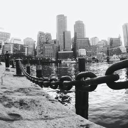 City at waterfront