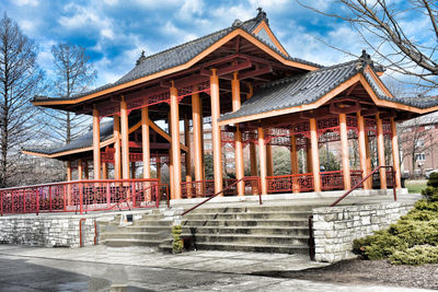 Exterior of building against sky