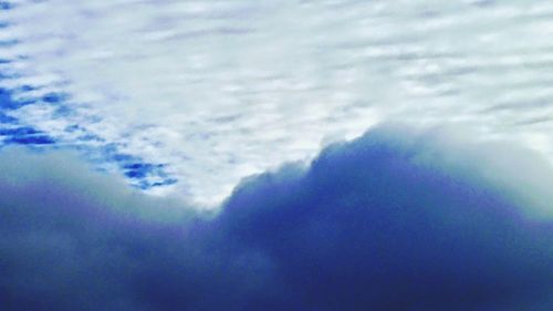 Full frame shot of clouds in sky