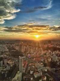 Aerial view of cityscape