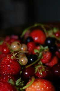 Close-up of strawberries