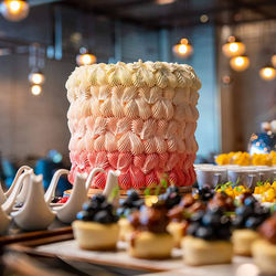 Close-up of cupcakes