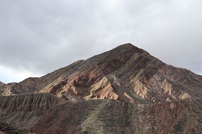 Andes coloured mountains