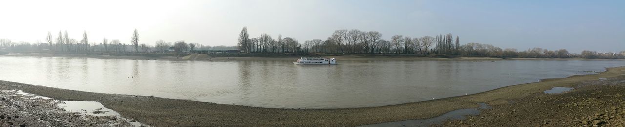 View of boats in sea