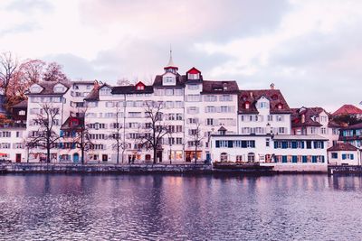 Buildings at waterfront