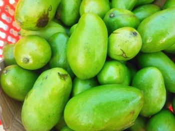 Full frame shot of apples