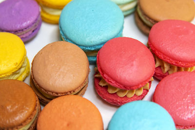 Full frame shot of multi colored candies