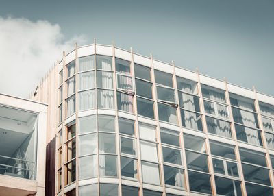 View of modern building against sky