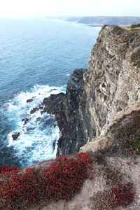 Scenic view of sea