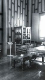 Interior of building