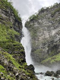 Stalheim waterfall in norway 