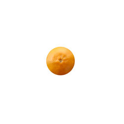 Close-up of orange against white background