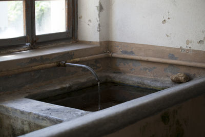 Interior of old building