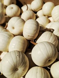 Full frame shot of onions for sale