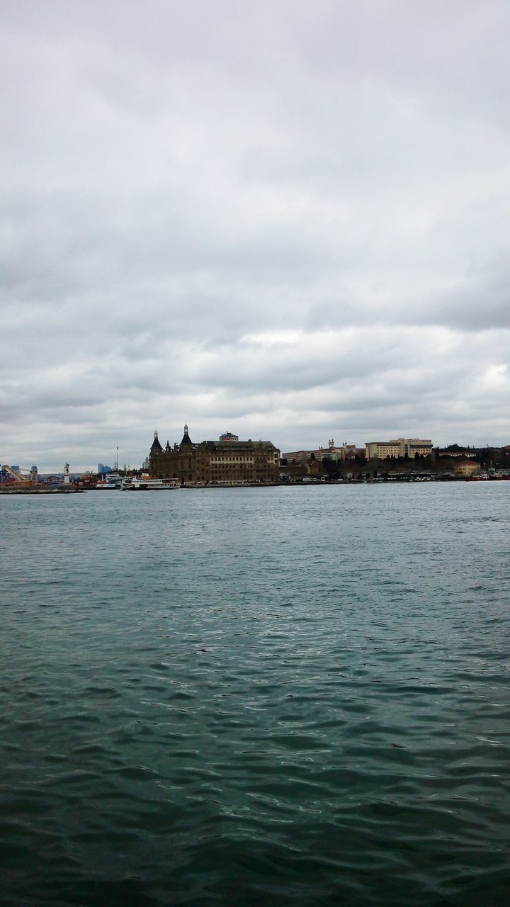 water, waterfront, sky, building exterior, architecture, built structure, cloud - sky, cloudy, rippled, city, sea, river, cloud, nature, scenics, overcast, tranquil scene, tranquility, mid distance, lake