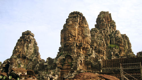 Low angle view of a temple