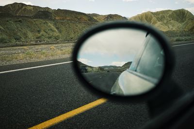 View of road against sky