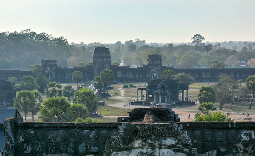 View of historic building against sky