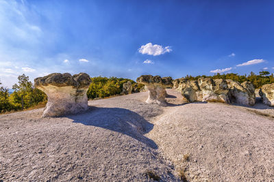 The stone mushrooms is a rock phenomenon