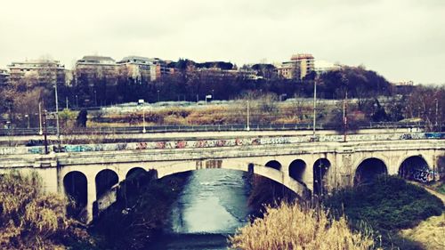 Bridge against sky