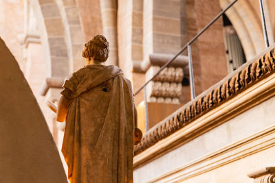 Angel in the church of trier, germany
